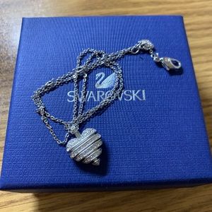 Diamond heart necklace